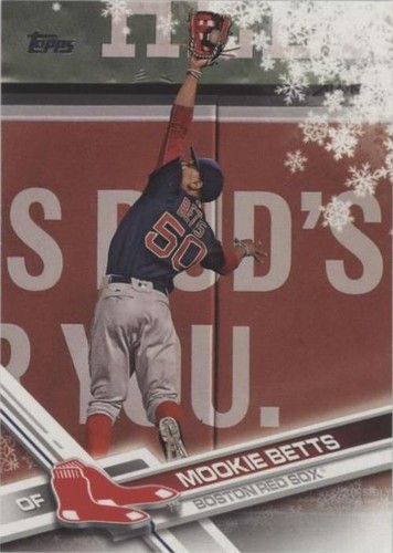 2017 Topps Holiday - Mookie Betts #HMW125