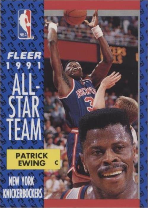 1991 - 92 Fleer - Patrick Ewing #215