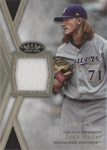 2020 Topps Tier One - Josh Hader #T1R-JH