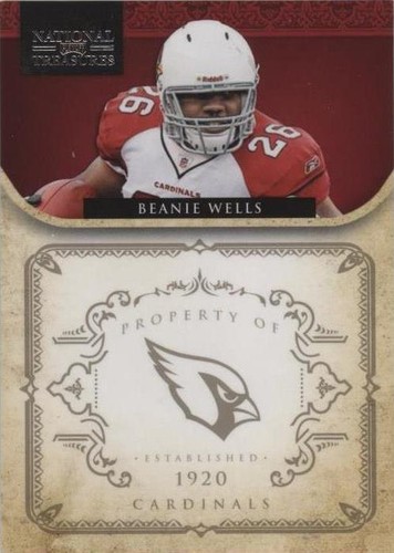 2011 Playoff National Treasures Chris Wells #1