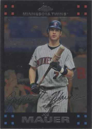 2007 Topps Chrome - Joe Mauer #120