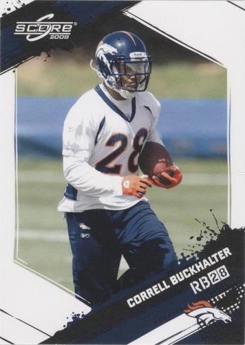 2009 Score Correll Buckhalter #220