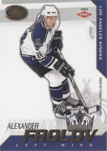 2002-03 Pacific Calder - Alex Frolov #122