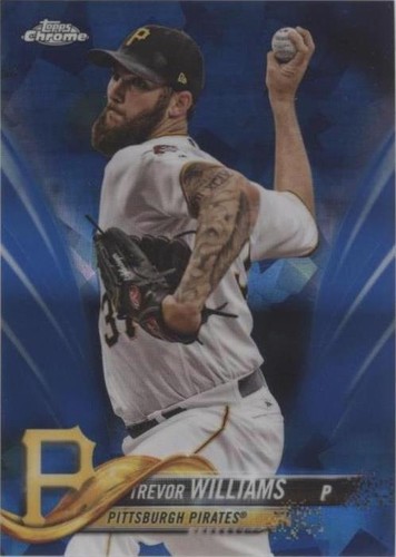 2018 Topps Chrome Sapphire Edition - Trevor Williams #570