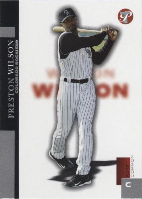 2005 Topps Pristine - Preston Wilson #69
