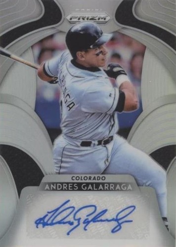 2019 Panini Prizm - Andres Galarraga #S-AG