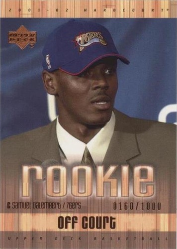 2001-02 Upper Deck Hardcourt - Samuel Dalembert #99