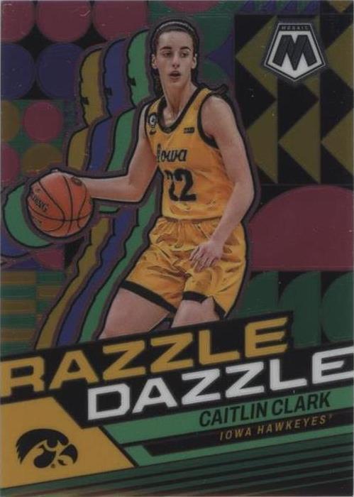 2024 Panini Caitlin Clark Razzle Dazzle RC #RD2 Rookie Card Collection