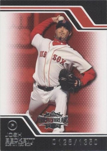 2008 Topps Triple Threads - Josh Beckett #86