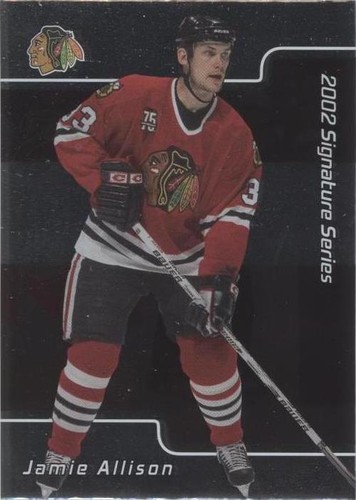 2001-02 In the Game Be A Player Signature Series - Jamie Allison #090