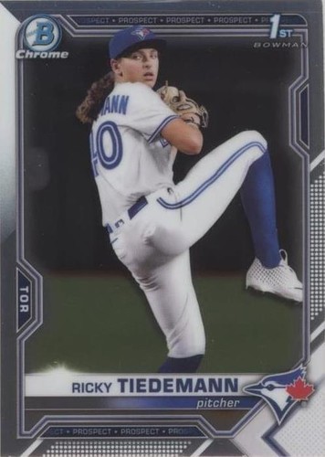 2021 Bowman Draft - Ricky Tiedemann #BDC-89