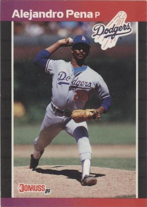 Donruss 1989 - Alejandro Peña #557