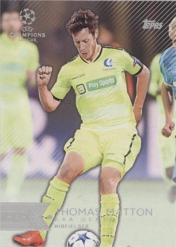 2015-16 Topps UCL Showcase Thomas Matton #191
