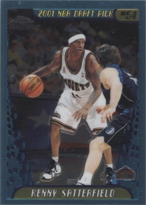 2001-02 Topps Chrome - Kenny Satterfield #163