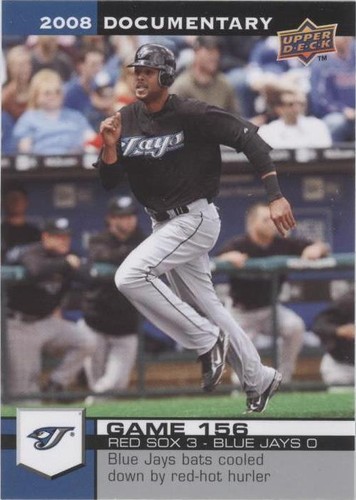 2008 Upper Deck Documentary - Alex Rios #4706