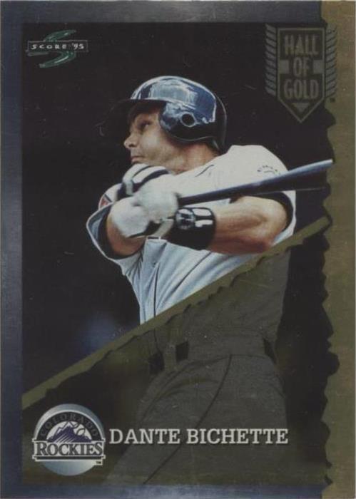 1995 Score - Данте Bichette #HG 19