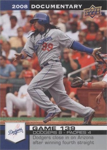 2008 Upper Deck Documentary - Manny Ramirez #4125
