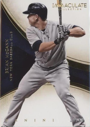 2014 Panini Immaculate Collection - Brian McCann #87