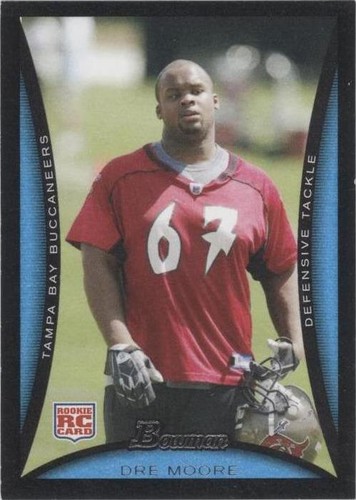 2008 Bowman Dre Moore #232