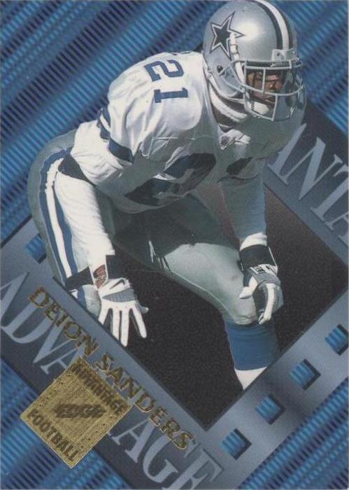 Collector's Edge Advantage Deion Sanders #34 1996