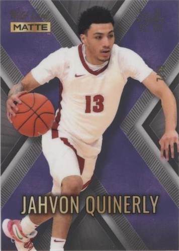 2022-23 Wild Card Matte Draft - Jahvon Quinerly #MXP-18
