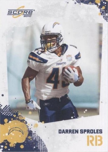 2010 Score Darren Sproles #238