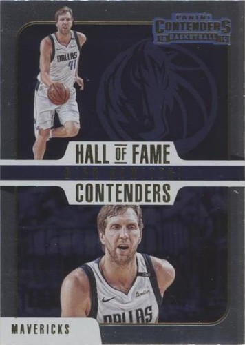 2018-19 Panini Contenders - Dirk Nowitzki #1
