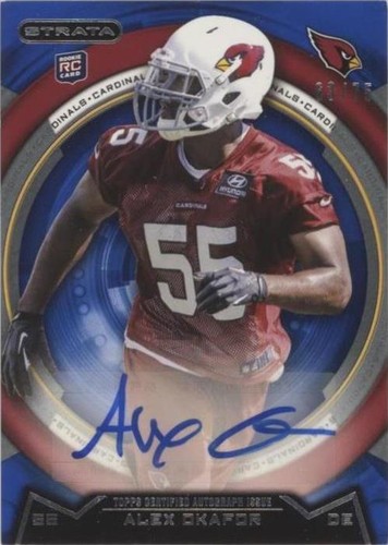2013 Topps Strata Alex Okafor #156