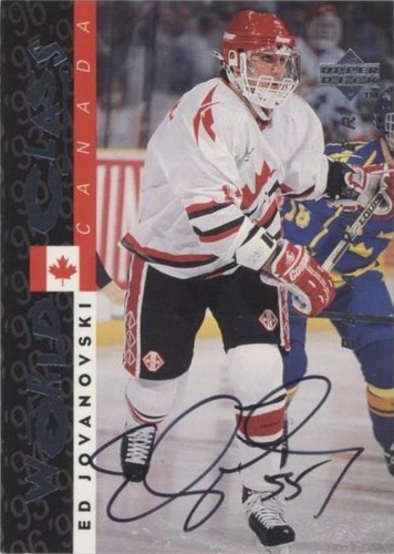 1995-96 Upper Deck Be a Player - Ed Jovanovski #S178