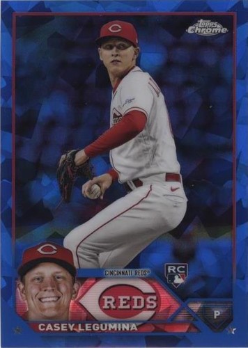 2023 Topps Chrome Update Series Sapphire Edition - Casey Legumina #USCS277