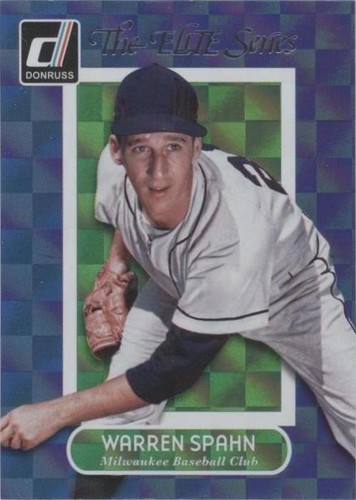 2014 Panini Hall of Fame - Warren Spahn #39