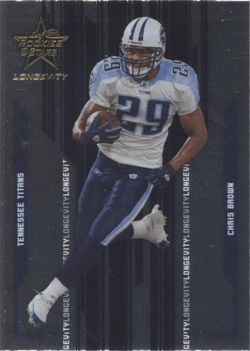 2005 Leaf Rookies & Stars Longevity Chris Brown #91