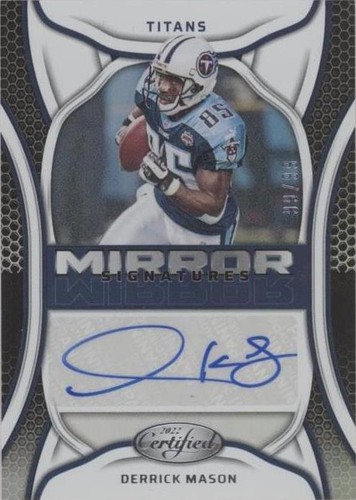 2022 Panini Certified Derrick Mason #MS-DM