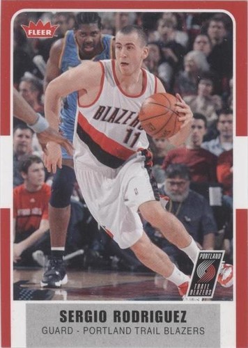 2007-08 Fleer - Sergio Rodriguez #117