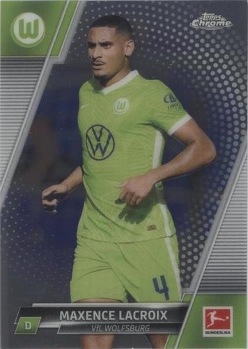 2021-22 Topps Chrome Bundesliga Maxence Lacroix #100