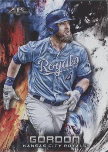 2018 Topps Fire - Alex Gordon #168