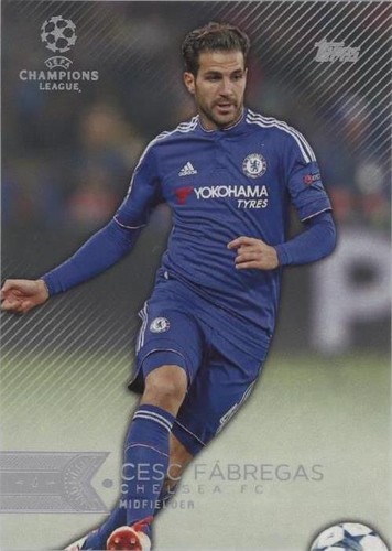 2015-16 Topps UCL Showcase Cesc Fabregas #159