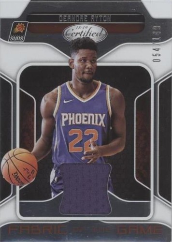 2018-19 Panini Certified - Deandre Ayton #FG-DA