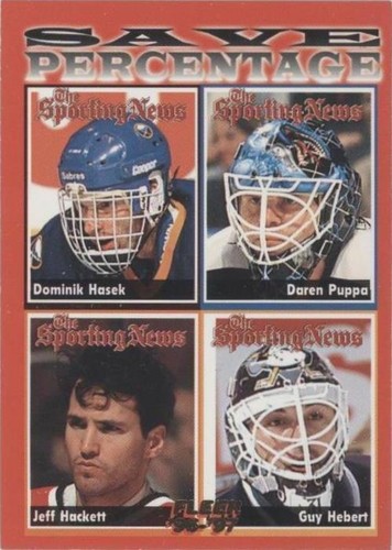 1996-97 Fleer - Daren Puppa Dominik Hasek Guy Hebert #147