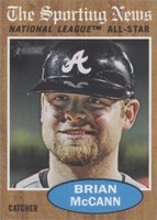 2011 Topps Heritage - Brian McCann #397