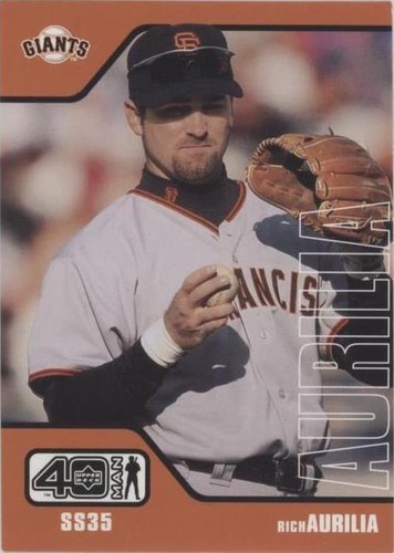 2002 Upper Deck 40 Man - Rich Aurilia #763
