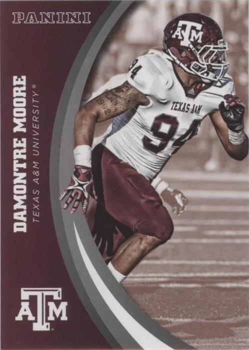 2015 Panini Texas a & M Aggies Damontre Moore #40