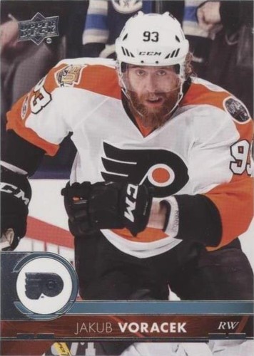 2017-18 Upper Deck - Jakub Voracek #142