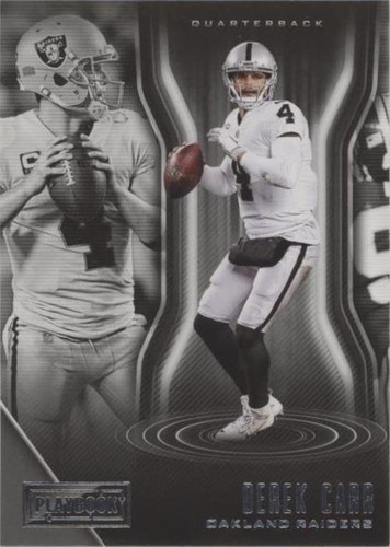 2018 Panini Playbook Derek Carr #39