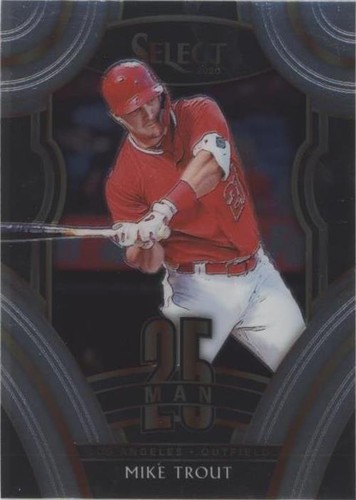2020 Panini Select - Mike Trout #25M-CF