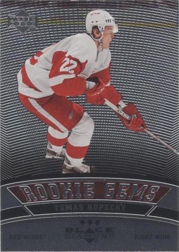 2006-07 Upper Deck Black Diamond - Tomas Kopecky #156