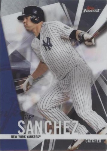 2017 Topps Finest - Gary Sanchez #112