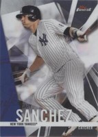 2017 Topps Finest - Gary Sanchez #112