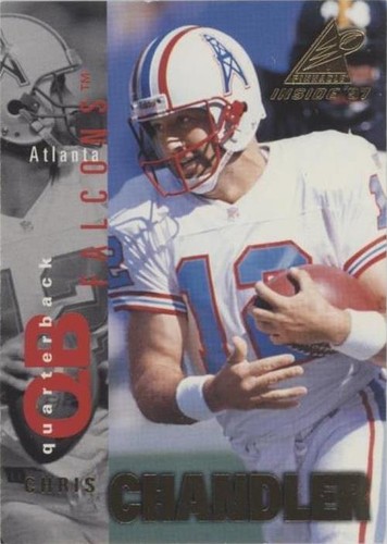 1997 Pinnacle Inside Chris Chandler #92