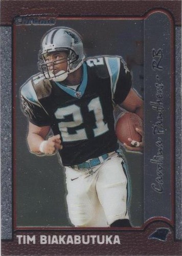 1999 Bowman Chrome Tim Biakabutuka #15